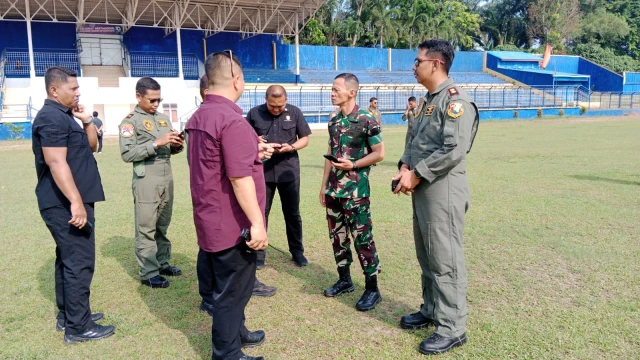 Pengecekan Sasaran Tempat yang Akan Dikunjungi Presiden RI