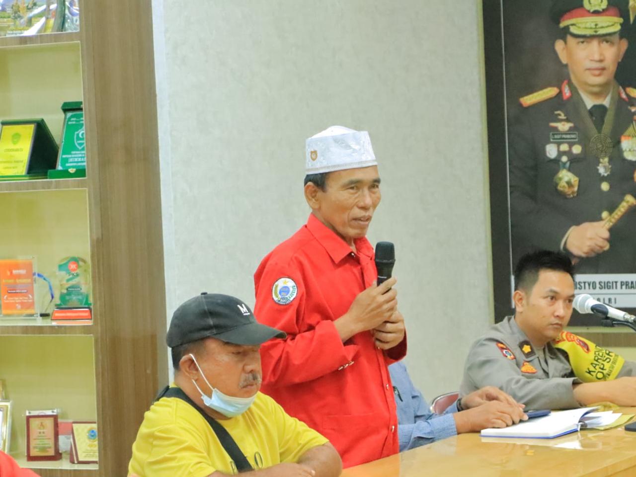 AL MAWAR Beraudiensi Dengan Kapolres Labuhanbatu dan para PJU